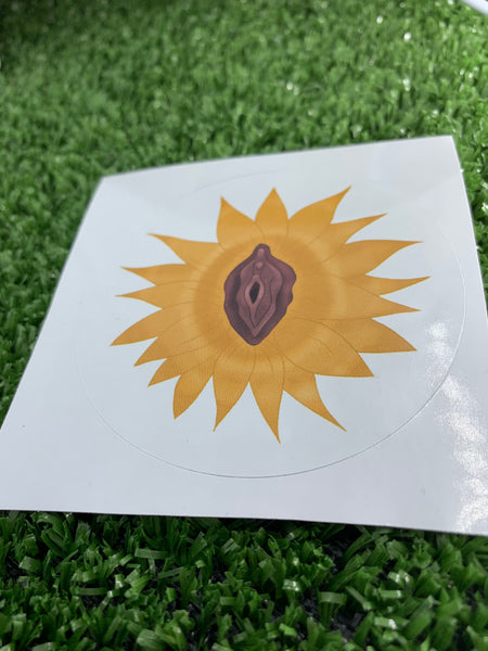 "Sunshine" Vagina Sticker